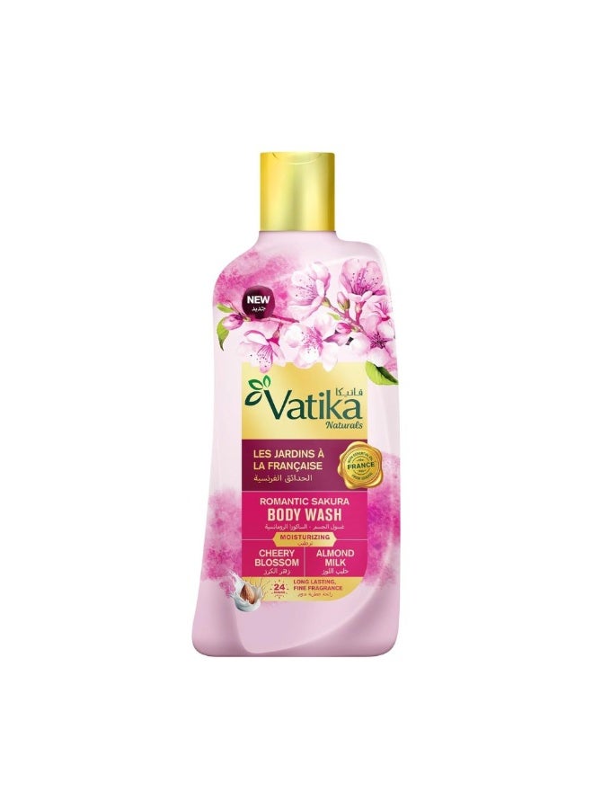 Vatika Naturals Body Wash Romantic Sakura , 500Ml