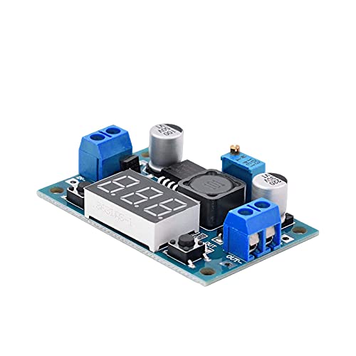 Valefod 3 Pack LM2596 DC to DC Voltage Regulator 4-40V to 1.5-35V Buck Converter with LED Display - Image 5