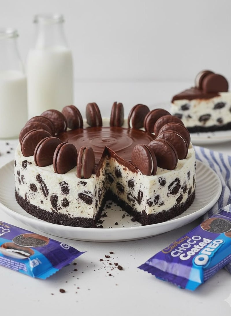 Cadbury Choco Coated Oreo Biscuits - 31.3g - 9 Pieces - Image 2