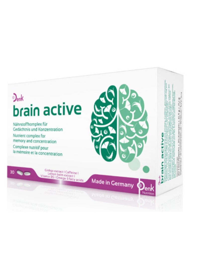 Denk - Denk Brain Active 60s (Tab 30s +Cap 30s) - Image 1