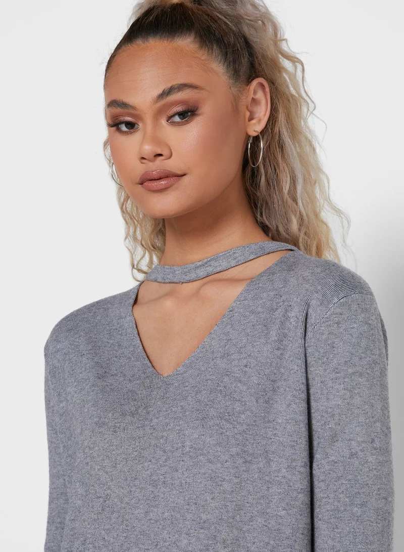 Ginger Choker Neck Dress