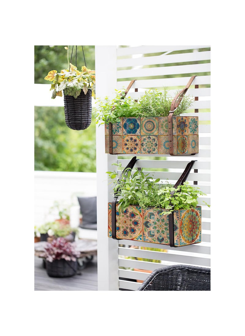 Bluejw - 10*10CM 24 Pieces Of European Style Waterproof And Oil Proof Wall Tiles Self Adhesive Decorative Stickers - Image 1