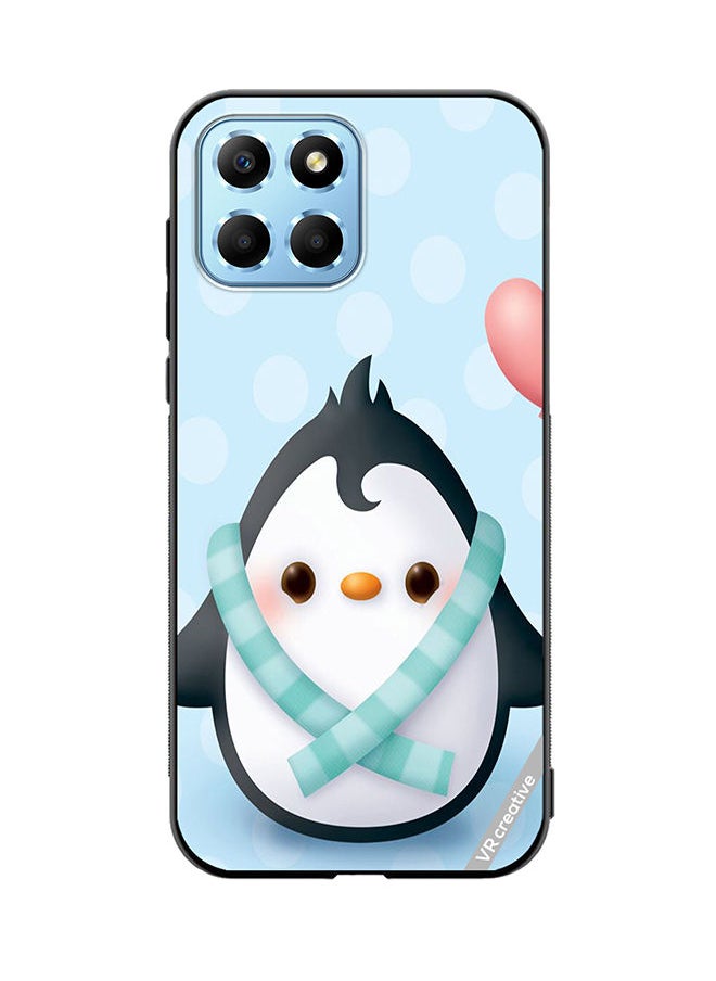 VR CREATIVE Protective Case Cover For Honor X8 5G Baby Penguin Design Multicolour  - Image 1