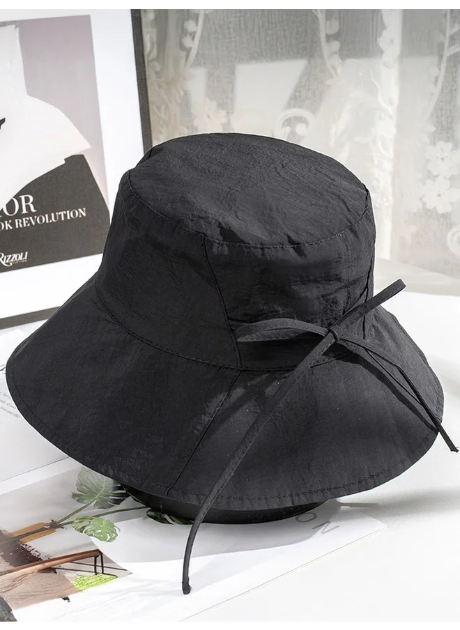 Styli Styli Ribbon Black Bucket Hat