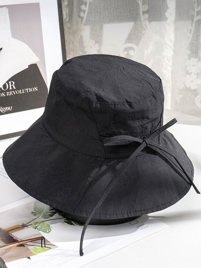 Styli Styli Ribbon Black Bucket Hat  - Image 2