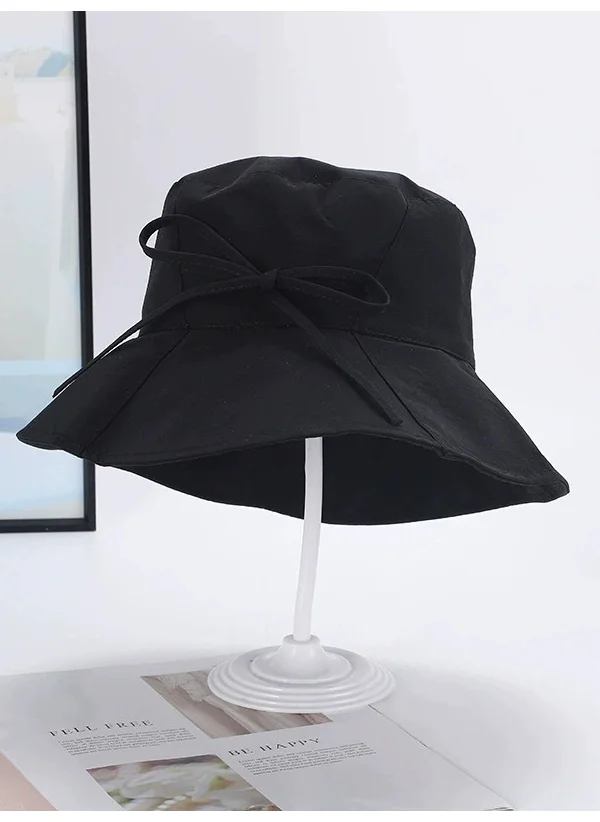 Styli Styli Ribbon Black Bucket Hat