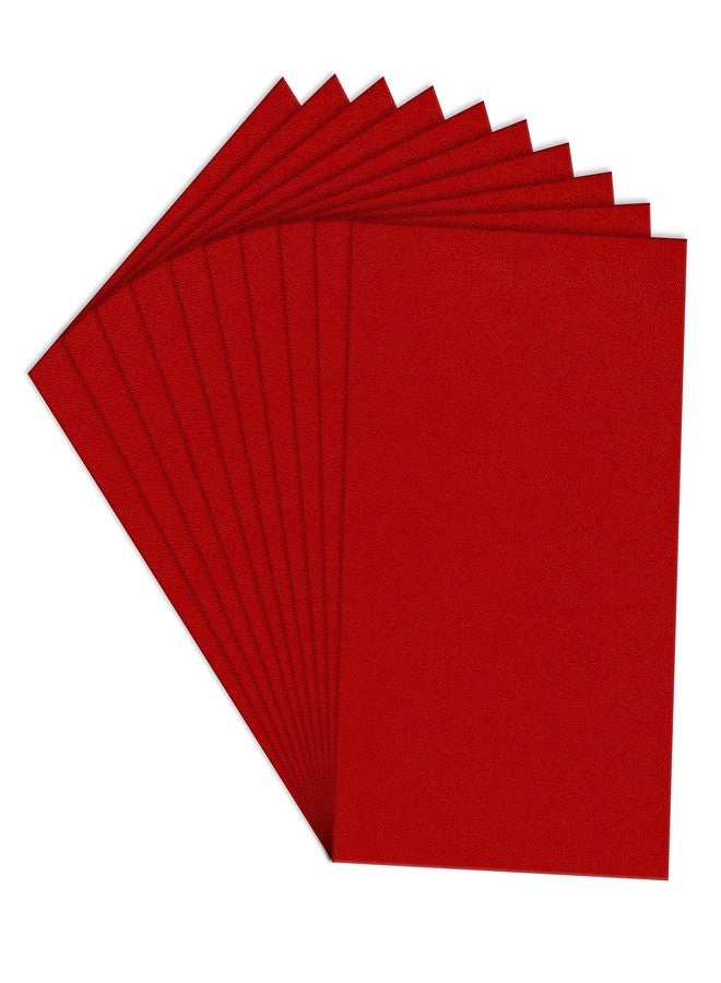 Lakeer A3 Felt Sheets 29.7cm X 42cm Set 10 Red Color Felt Sheets Stiff Fabric Hard Squares Craft Felt 1mm Thickness for Kids School DIY Crafting Project - Image 1