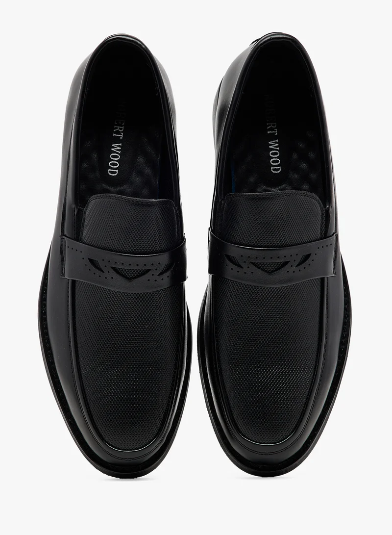 Robert Wood Textured Formal Slip On's