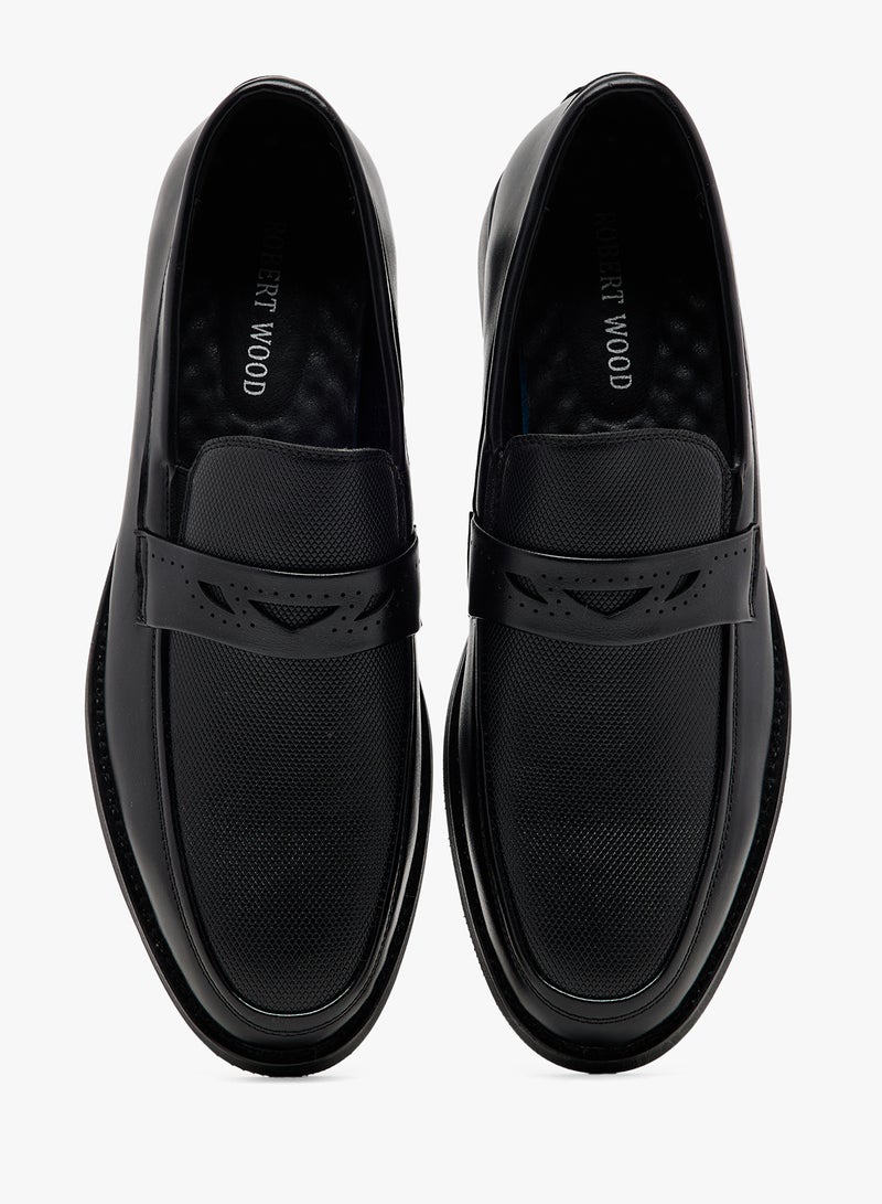 Robert Wood Textured Formal Slip On's - Image 4