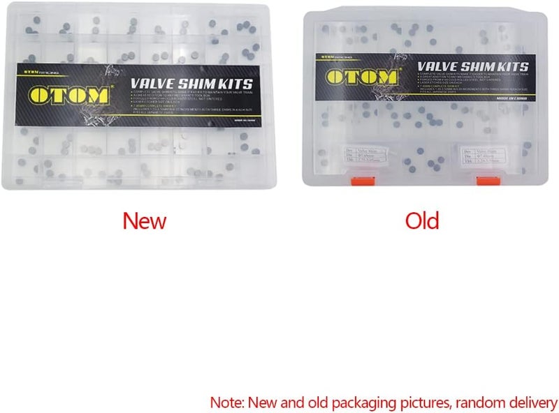 PROOTOM OTOM 7.48mm Thick Adjustable Valve Shim Kit (141PCS) for Honda, Kawasaki, Suzuki, Yamaha Dirt Bikes - Image 3