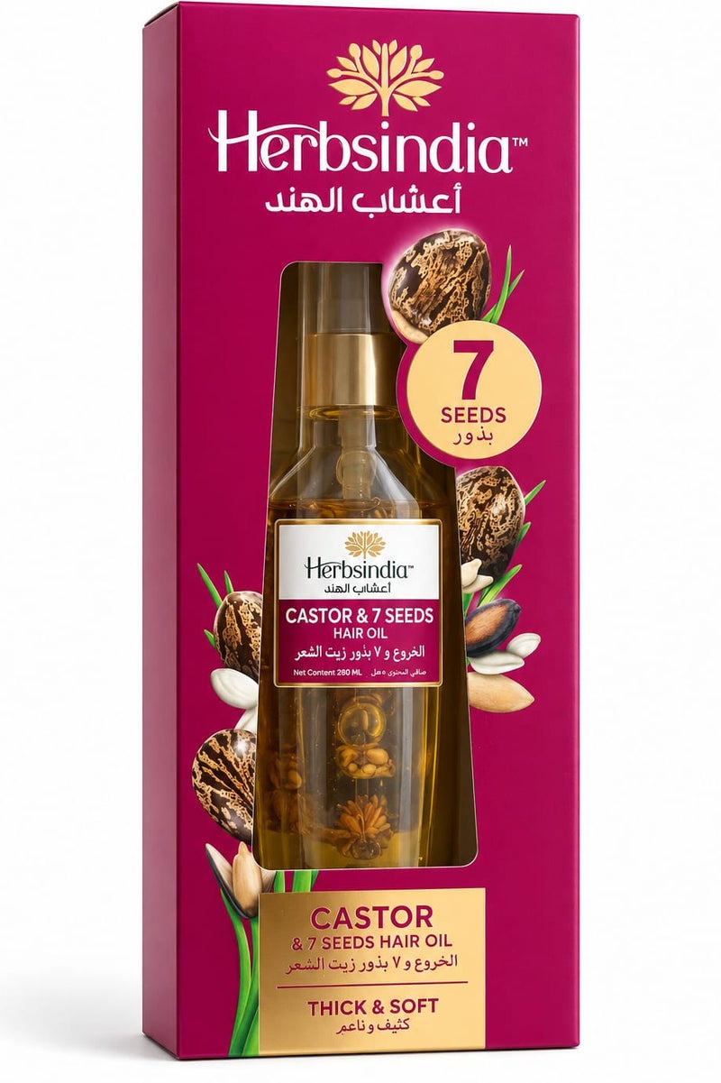 Castor & 7 Seed Hair Oil 280 ml