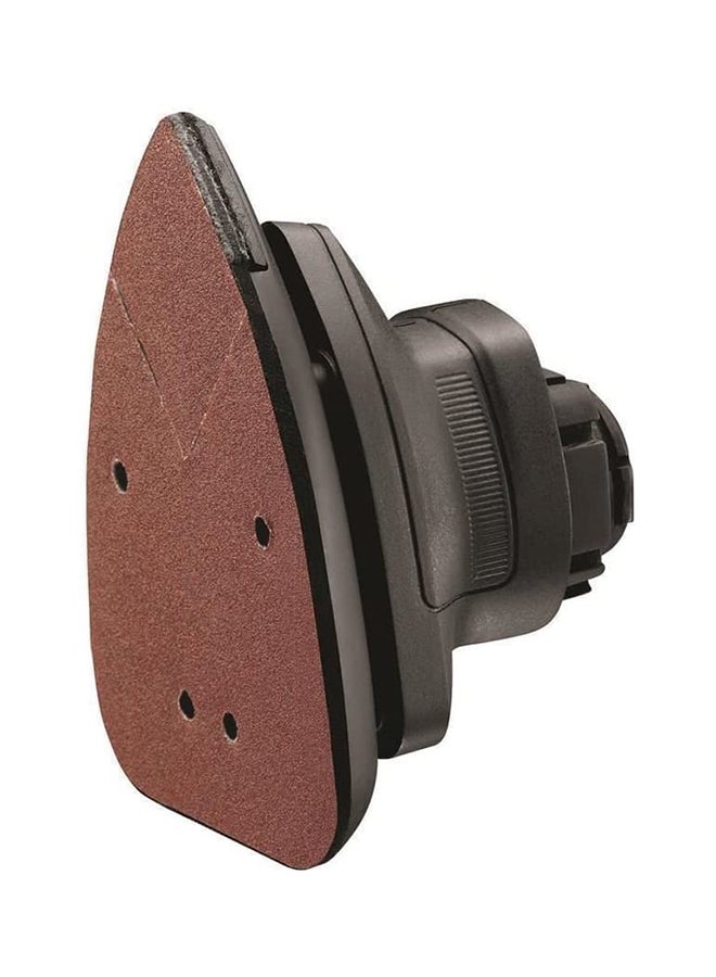 BLACK+DECKER Multi-Evo Multitool Sander Attachment with 5 Sanding Sheets , Orange/Black - MTSA2-XJ, 2 Years Warranty Black - Image 1