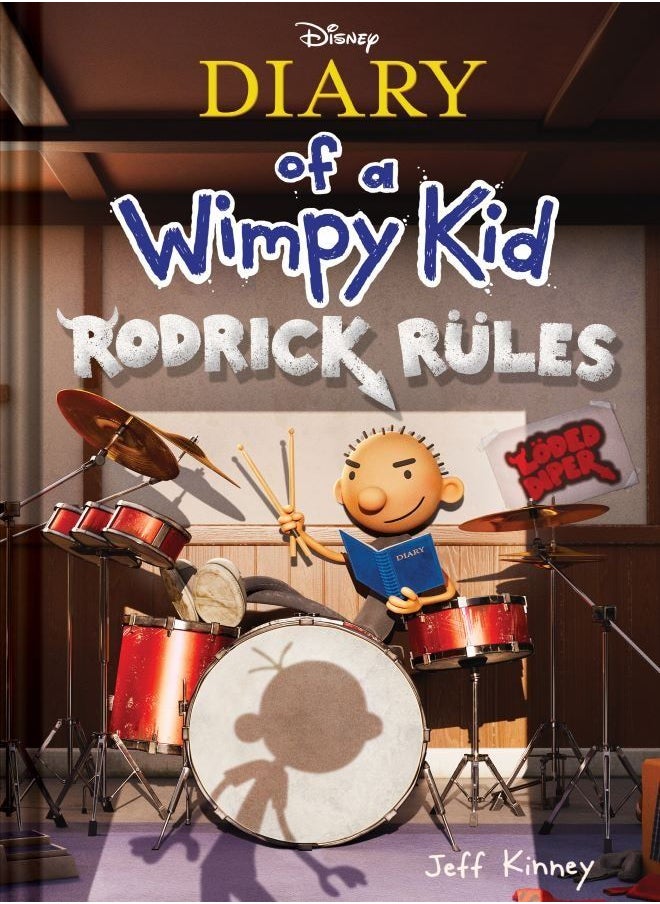 Penguin Random House Diary of a Wimpy Kid: Rodrick Rules (Book 2) : Special Disney+ Cover Edition 