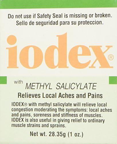 IODEX with Methyl Salicylate 1 OZ  Pack of 2