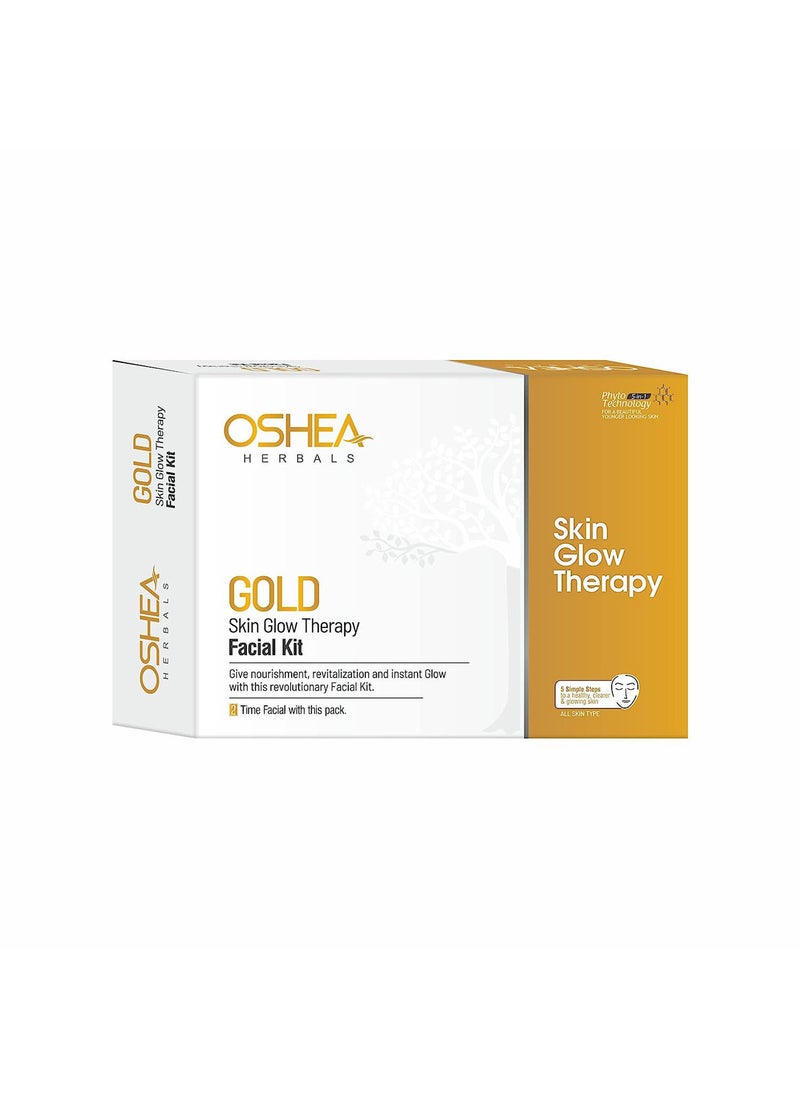 Oshea Herbals Gold Facial Kit 64g - Image 1