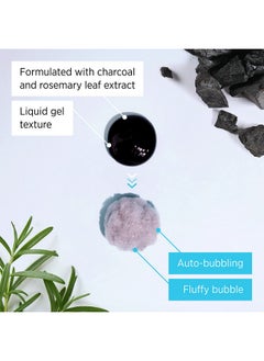 SOOAE Soo'AE Black Charcoal Double Bubble Mask Cleanser -2 𝗶𝗻 1 𝗢𝘅𝘆𝗴𝗲𝗻 𝗕𝘂𝗯𝗯𝗹𝗲 𝗠𝗮𝘀𝗸 𝗮𝗻𝗱 𝗙𝗮𝗰𝗲 𝗪𝗮𝘀𝗵 Cleansing Foam Double Cleanse for Men and Women 200mL  - Image 4