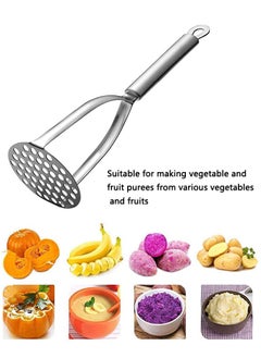 Potato Masher Stainless Steel,Heavy Duty Masher Kitchen Tool for Bean, Vegetable, Fruits, Avocado and More, Dishwasher Safe. - pzsku/Z0CF26382161B027F6A0CZ/45/_/1734102531/9749bb68-5a43-4b18-a37e-d46c938fbf0b