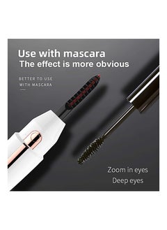 Arabest 2 Temperature Settings USB Rechargeable 24 Hours Long Lasting Heated Eyelash Curler (White)  - Image 4