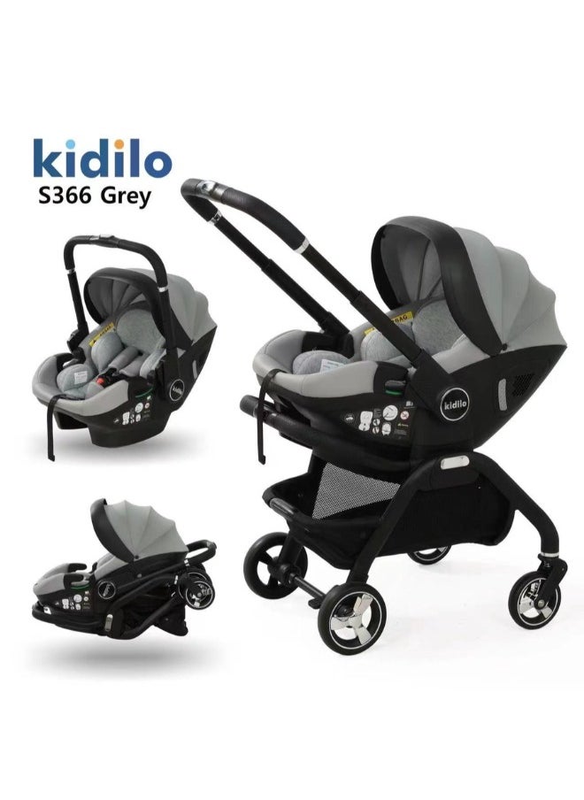 Kidilo STroller and car seat Kidillo code S366_G 
