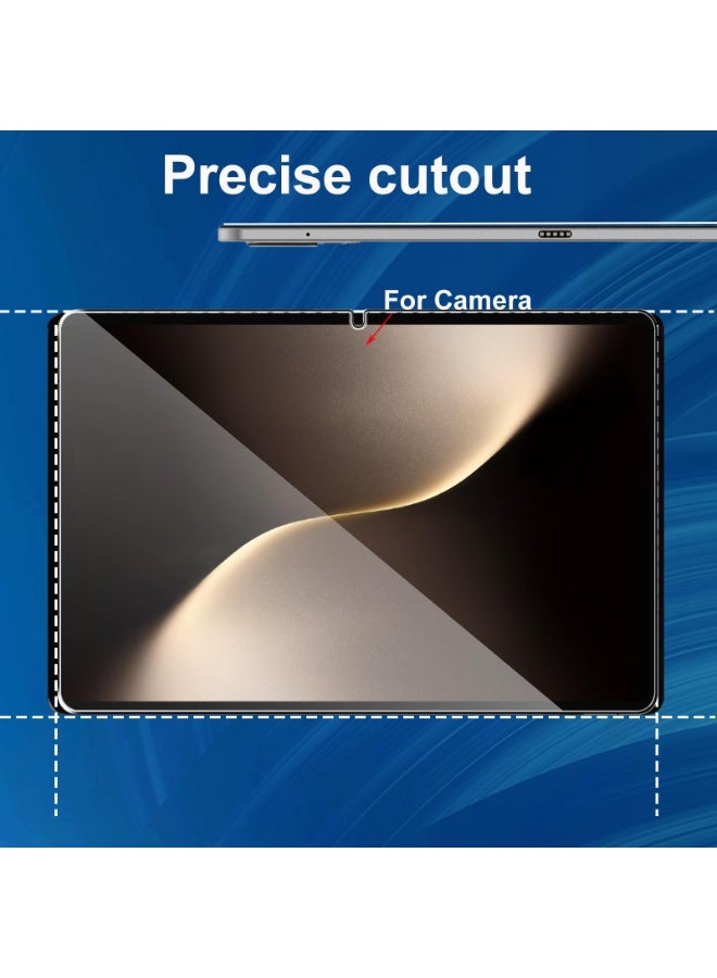 Pack of 2 Screen Protectors for Honor MagicPad 3 13.3 Inch, 9H Hardness, Scratch-Resistant, Anti-Bubble, Tempered Glass Film, HD Clear, High Sensitivity, Anti-Fingerprint Screen Protector - Image 5