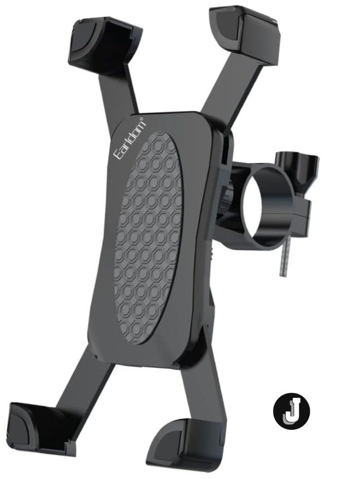 JAJEEK Universal Mobile Car Holder – Black, Adjustable Dashboard & Windshield Mount for Smartphones - Image 1