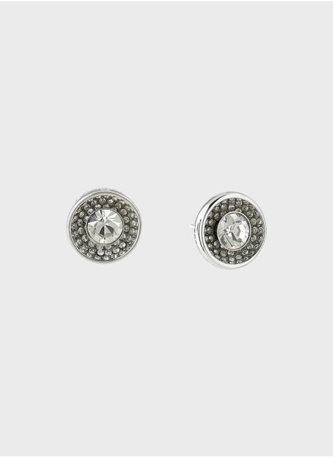 Solitaire Stud Earrings