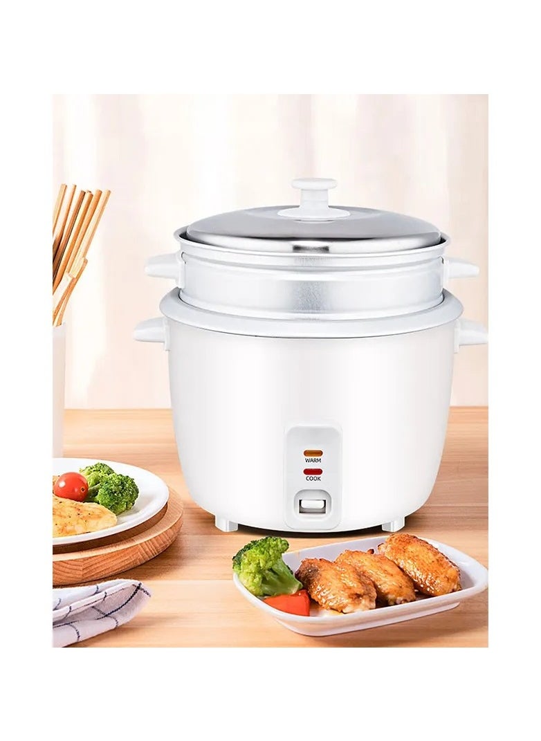 Denx Aluminum Rice Cooker 400 Watts 1 Liter Capacity White Color - From - Image 4