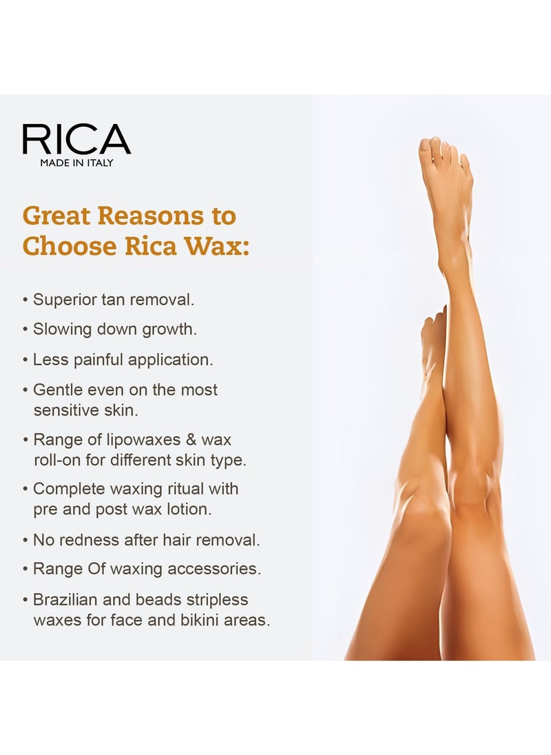 RICA COSMETICS RICA COSMETICS Argan Oil Liposoluble Wax – 800ml, For Skin, Professional Hair Removal  - Image 5