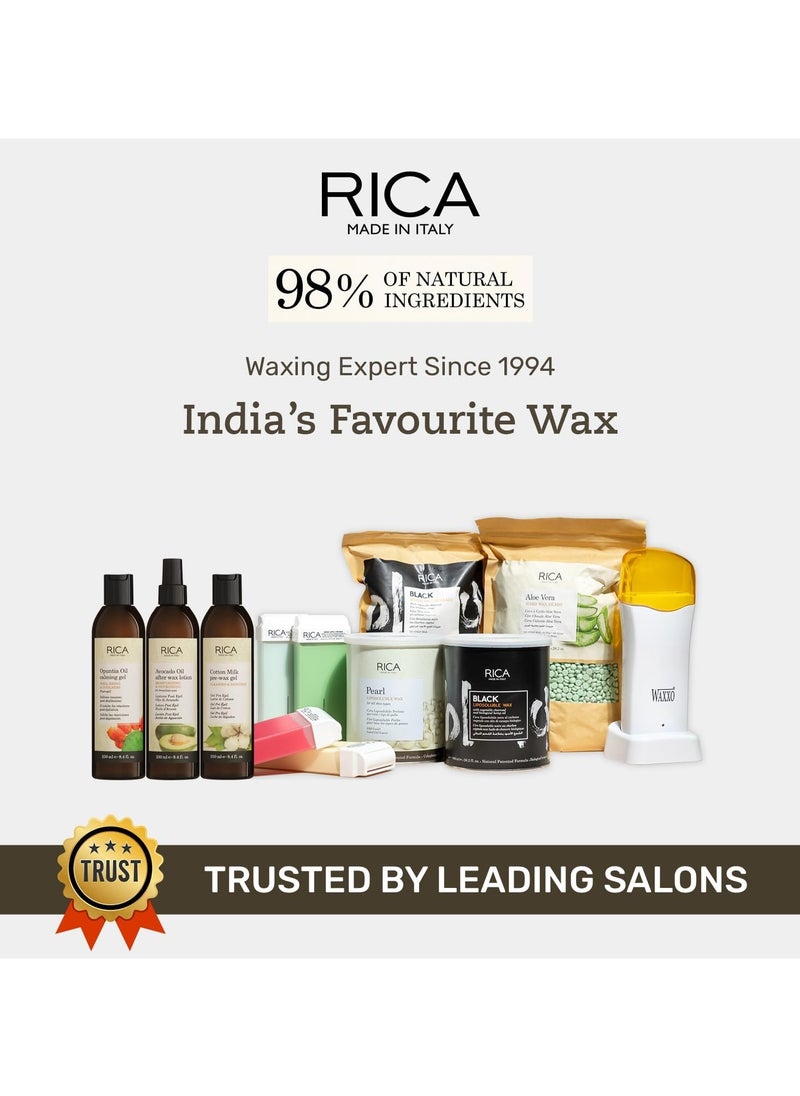 RICA COSMETICS RICA COSMETICS Argan Oil Liposoluble Wax – 800ml, For Skin, Professional Hair Removal  - Image 4