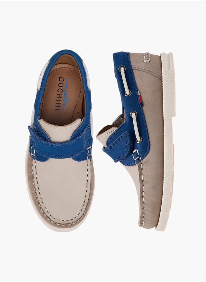 Mister Duchini Boys Colourblock Slip-On Mocassins  - Image 1