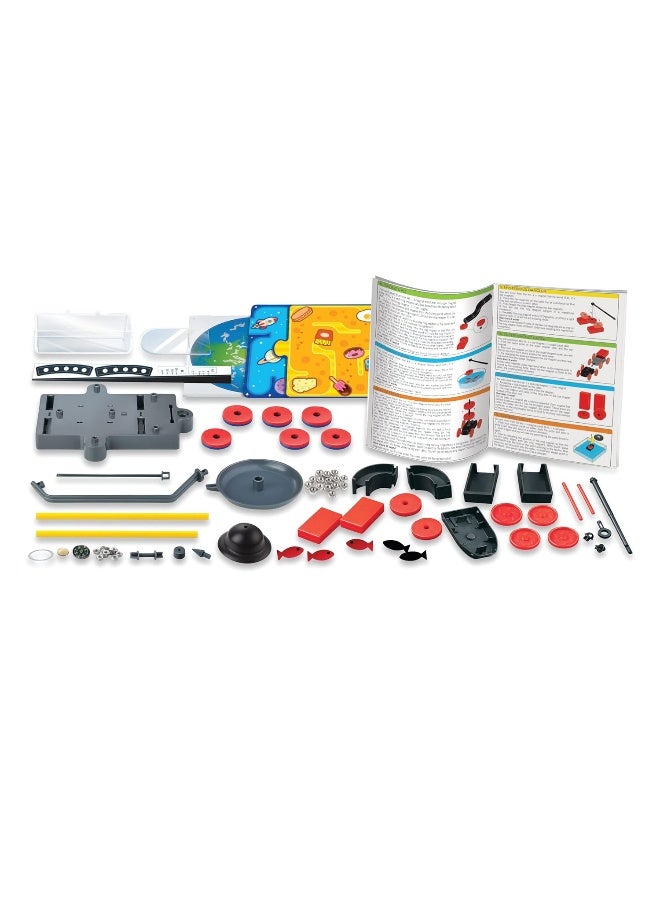 4M STEAM Powered Kids Magnet Exploration Kit – Over 40 Interactive Magnetic Tools for 25 Experiments Including Maglev Racer, Compass Yacht, Magnetic Fishing & UFO Build – STEM Toy for Ages 8+ | 00-05535 - Image 2