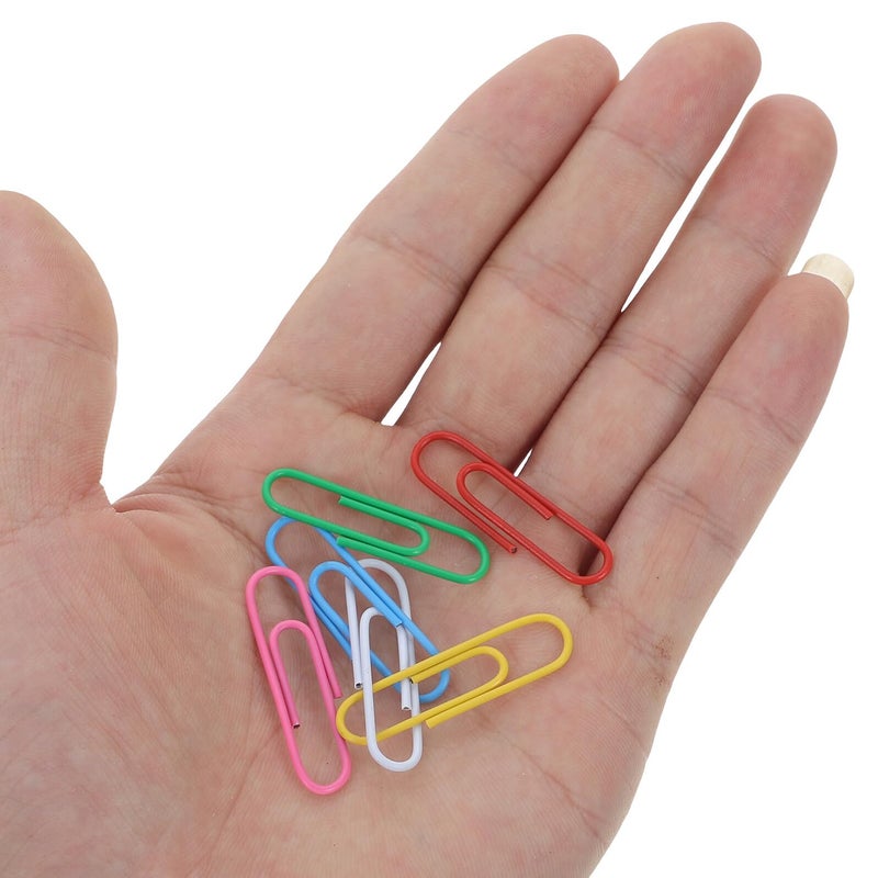 Assorted Color Paper Clips 480 Pieces For Office School Document Organizing - Image 4