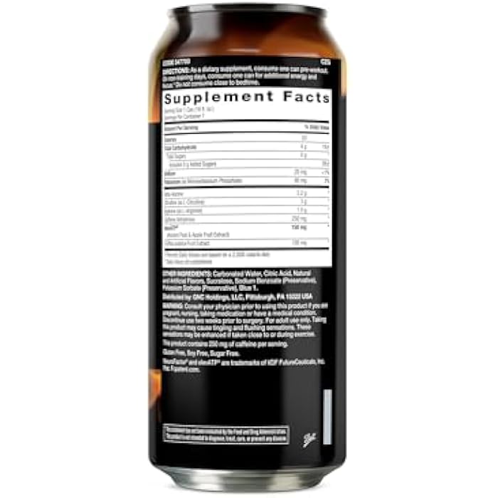 Beyond Raw LIT Pre Workout Energy Drinks - Snow Cone, 12 Pack, Contains Caffeine, L-Citruline, Beta-Alanine and Nitrix Oxide - Image 2