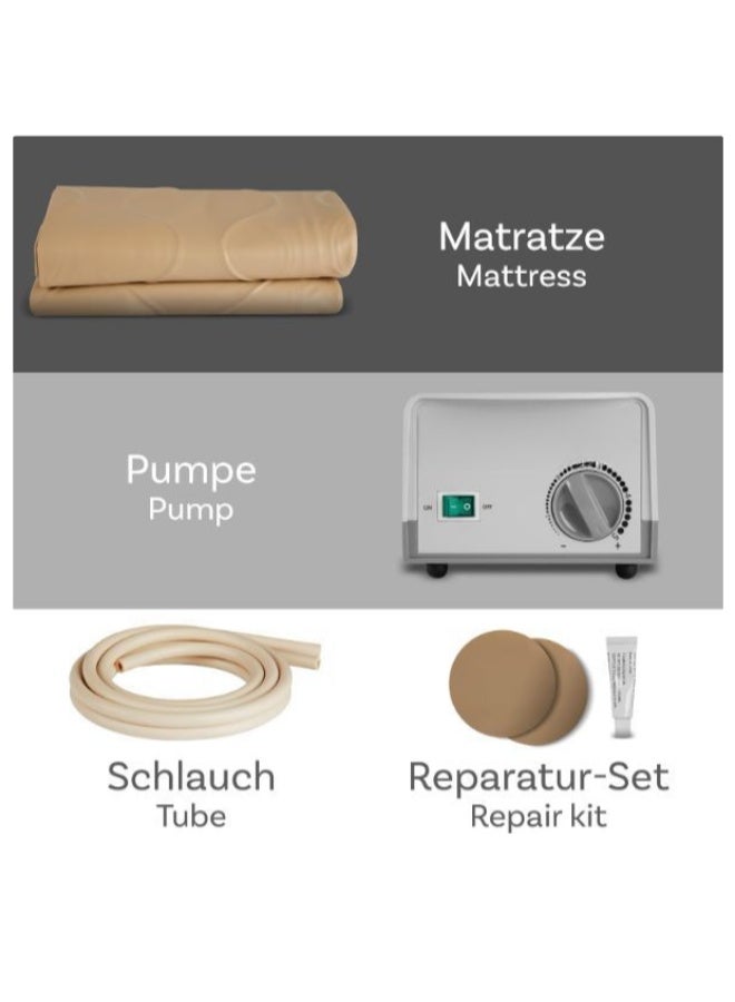 Alternating Pressure Air Mattress with Electric Pump for Home Care, Pressure Relief Air Cushion Mattress, Supports Up to 130 kg - Image 2