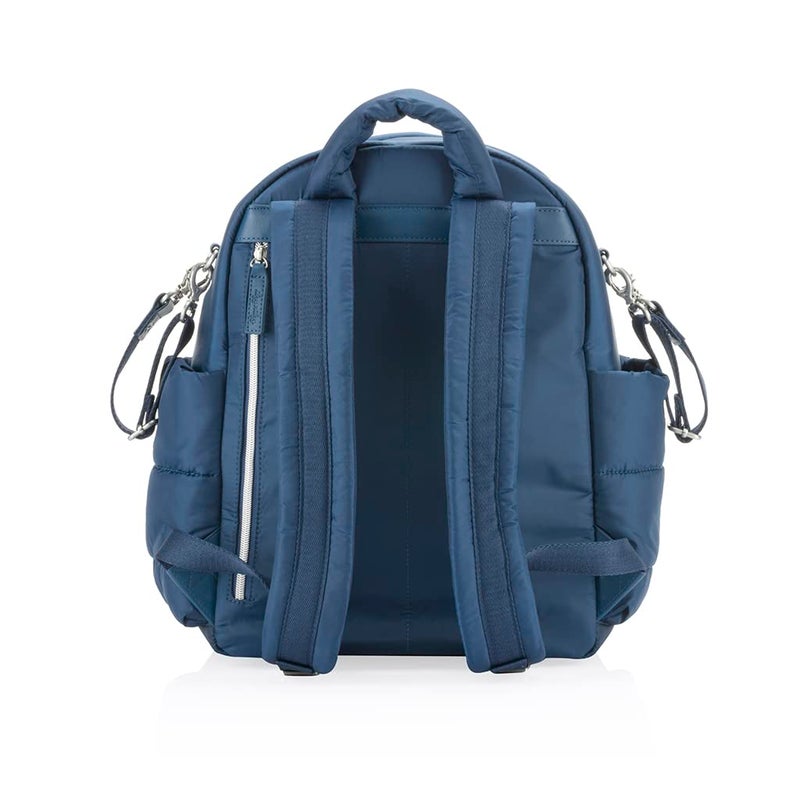 Itzy Ritzy Dream Diaper Bag Backpack - Compact Baby Backpack Diaper Bag with 14 Pockets, Changing Pad, Stroller Straps, Laptop Pocket & Comfortable Straps (Sapphire Starlight) - Image 2