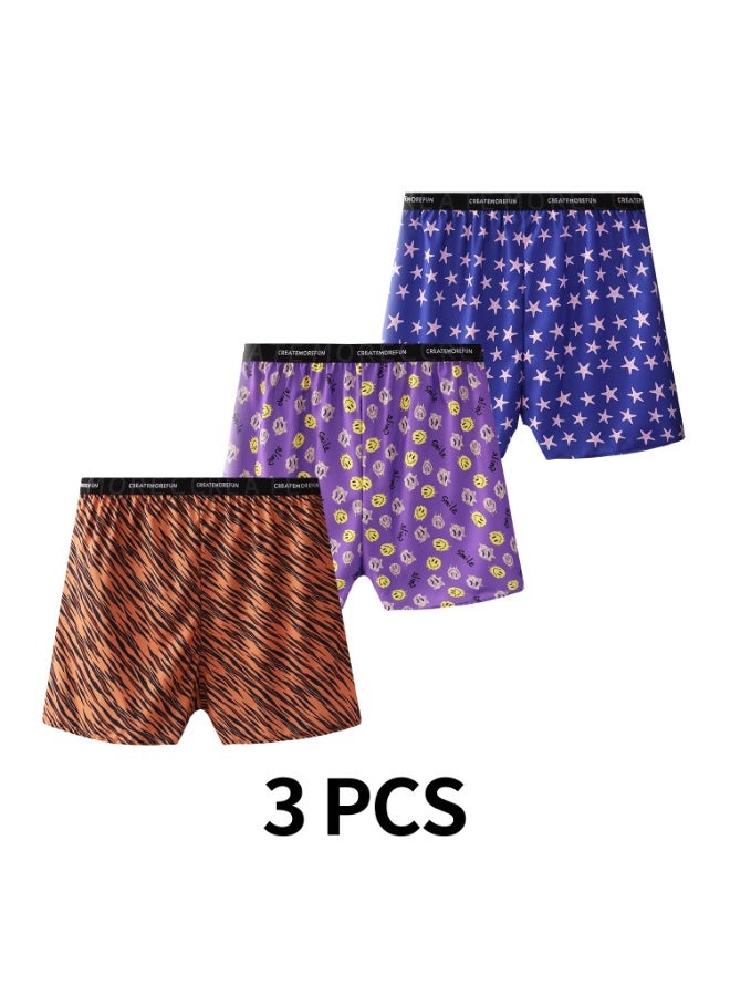 KUYING New Comfortable Skin friendly Breathable Underwear Set of 3 