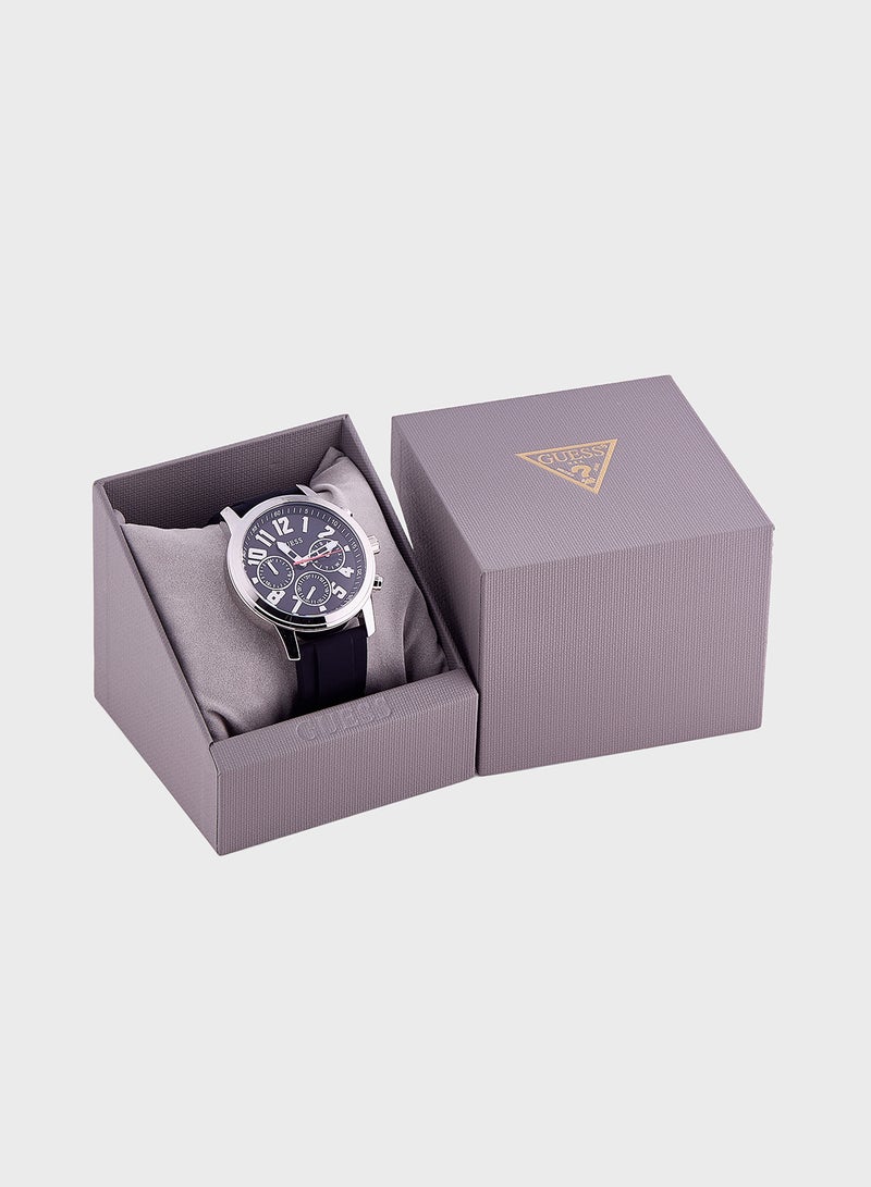 GUESS Parker Leather Strap Analog Watch  - Image 5
