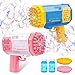 Sloosh 2 PCS Bubble Machine Bazooka Rocket Shape Bubble Gun Toy for Kids Ages 48 Gifts Adults Party Favors Summer Wedding Easter - Image 2