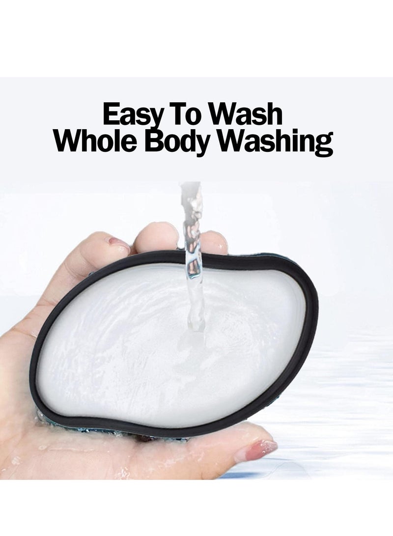 كاست ويف ممحاة شعر كريستالية حقيقية، ممحاة إزالة الشعر السحرية، أدوات إزالة شعر كريستالية غير مؤلمة، بشرة ناعمة وملساء، إزالة شعر كريستالية سريعة وسهلة للرجال والنساء (فضي) - Image 5