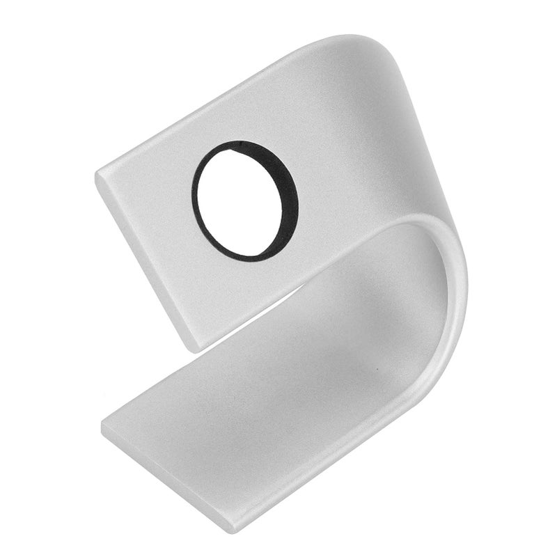 U Shape Watch Charging Stand Wireless Charger Dock Alloy Holder With Cable Slot For Smartwatch Non Slip For Home Or Repair Shop - Image 5