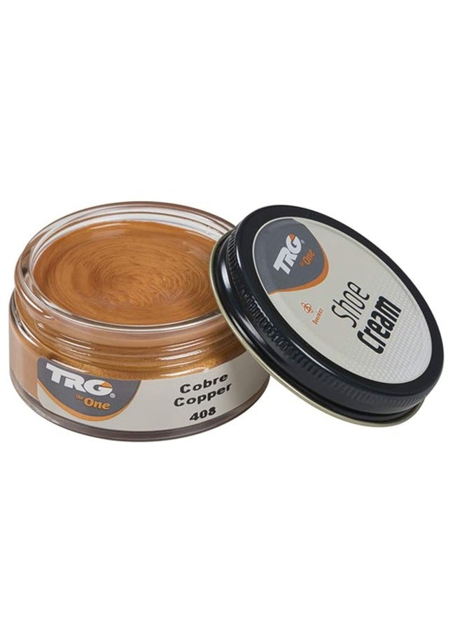 TRG Shoe Cream Metallic # 408 Copper 50ml - Image 1