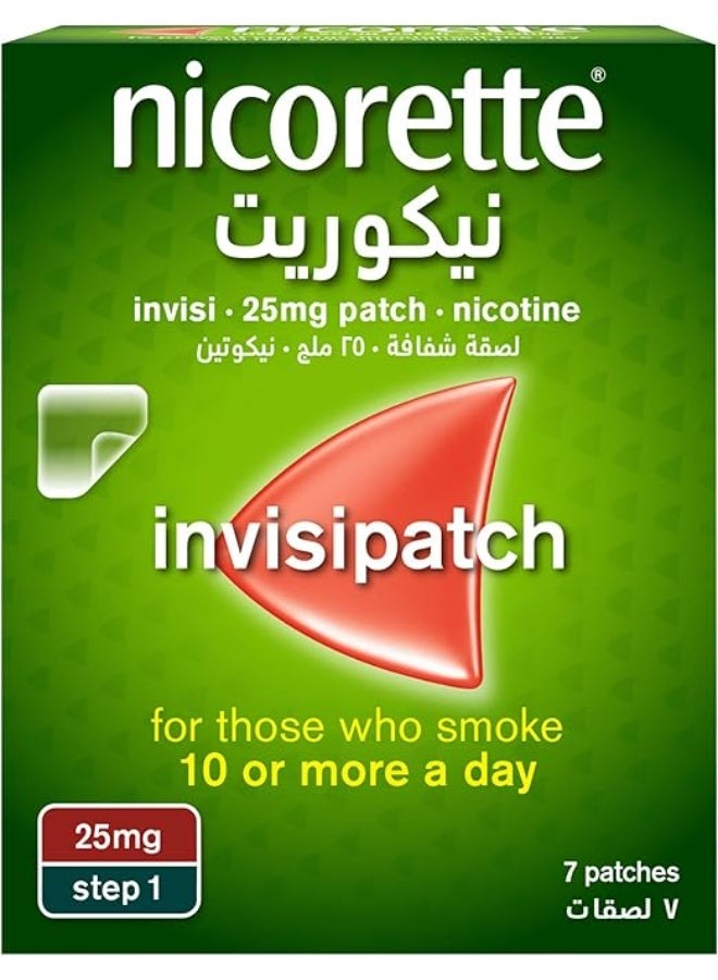 Invisipatch 25MG Nicotine Patch, 7 Patches
