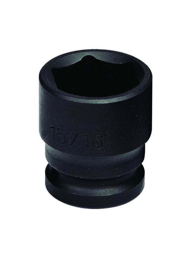 Sata - SATA ST33101SC 1/2" Drive 6 Point Impact Socket 7/16" - Image 1