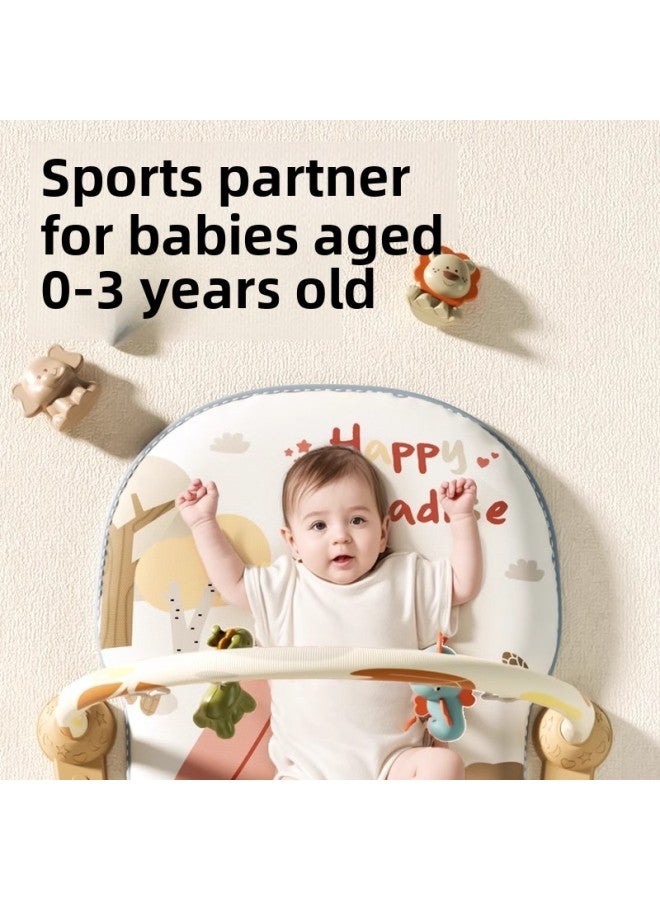 Pedal Piano Newborn Baby Fitness Rack Baby Boys And Girls Music Toys 0-1 Years 3-6 Months 12-Color:Giraffe Regular Model 【without Battery】-Specifications:Default - Image 4