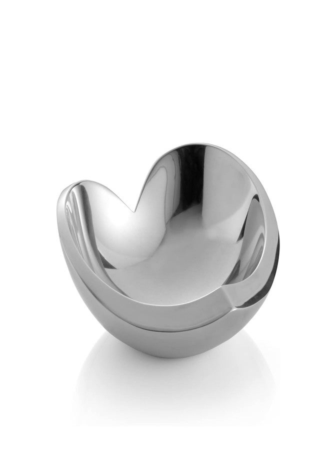 Nambe Nambé Love Heart Bowl 6.25 Inch Alloy Decorative Dish for Jewelry, Desserts & Table Accents, Elegant Sculptural Love Symbol Design for Dining, Bedroom & Gift Display Piece, Oven & Freezer Safe - Image 1