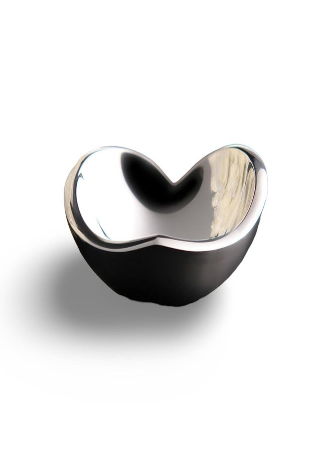 Nambe Nambé Love Heart Bowl 6.25 Inch Alloy Decorative Dish for Jewelry, Desserts & Table Accents, Elegant Sculptural Love Symbol Design for Dining, Bedroom & Gift Display Piece, Oven & Freezer Safe - Image 2