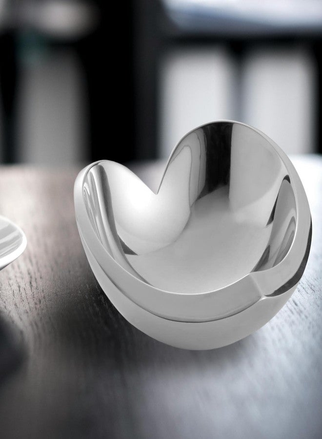 Nambe Nambé Love Heart Bowl 6.25 Inch Alloy Decorative Dish for Jewelry, Desserts & Table Accents, Elegant Sculptural Love Symbol Design for Dining, Bedroom & Gift Display Piece, Oven & Freezer Safe - Image 3
