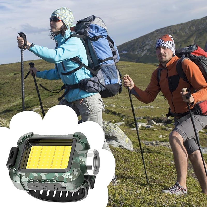 Camouflage Rechargeable Wrist Light Flashlight Lamp For Camping Hiking Safety Night Outdoor Activities - Image 4
