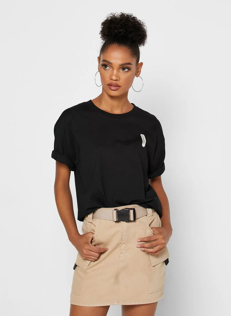 Ginger Oversized Printed T-Shirt