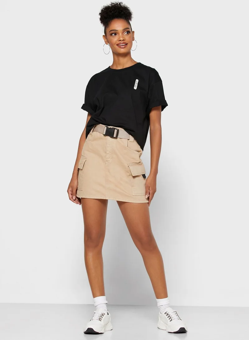 Ginger Oversized Printed T-Shirt